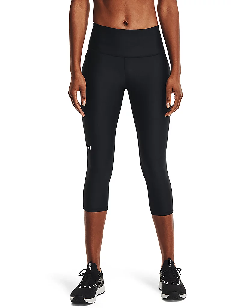 Under Armour Damen Fitnesscapri Heatgear® Armor Hi-Rise Schwarz | Xl